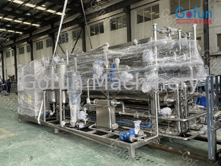 SUS304/316L Apple Juice Processing Line Grading Waxing 10 - 100T/D