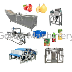 Apple SS304/316 Juice Processing Machine 10 - 50T/D
