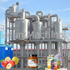 Indústria alimentar Linha de processamento de purê de maçã SUS 304 1t/h - 20t/h