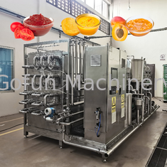 Manga habilitado Juice Sterilizing Machine/placa/equipamento do CE