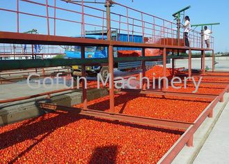 Linha de processamento do tomate 380V/fábrica de tratamento comerciais puré do tomate
