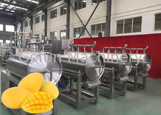 Linha de processamento industrial frutos frescos do doce da manga 500T/D que fazem a máquina