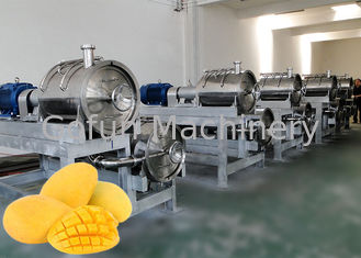 Linha de processamento da manga do SUS 304 fábrica de tratamento da polpa da manga de 10 T/H