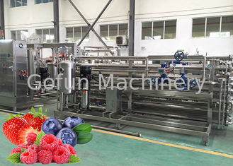 Linha máquina de processamento ISO9001 da trasformação de frutos da limpeza do CIP do suco da morango
