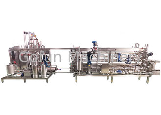 Máquina esterilizando tubular 304 da máquina estável do esterilizador de UHT do alimento de aço inoxidável