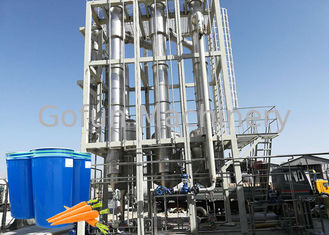 Concentração vegetal do suco do equipamento de processamento da fábrica de tratamento da cenoura da grande escala