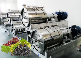 Linha de processamento alta operação fácil do suco de uva do rendimento do suco 1 - capacidade 20T/H