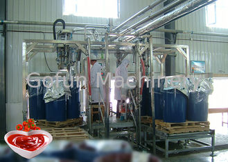 linha de processamento do tomate de 380V SS304 60 Ton/D 1500 T/D