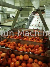 Linha de processamento de aço inoxidável economia do molho da pasta de tomate de 304 concentrados da água