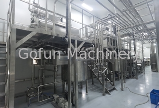 300T/D manga de aço inoxidável Juice Processing Line High Efficiency