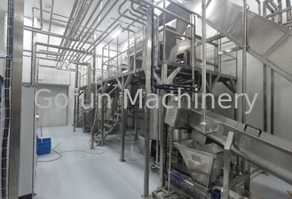 Linha de processamento de manga 3T/H Máquina de processamento de geleia com serviço de parada única