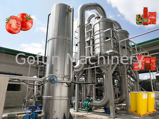 Linha de Processamento de Ketchup SUS 304 / 316L Economia de Energia 10 - 100T/D