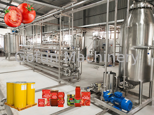 Máquina Industrial de Processamento de Ketchup de Tomate 1 - 10 T/H