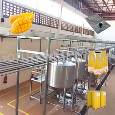 Linha de processamento de geleia de manga 380V 50Hz 500T/D para a indústria alimentícia
