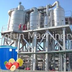 380V 50Hz linha de produção de maçãs / suco de maçã 2t / h poupança de água
