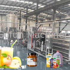Produto comestível Sus304/316L Apple Juice Processing Line 10 - 100T/D