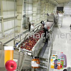 Serviço de uma parada automático de Apple Juice Concentrate Processing Line Integrated 380V