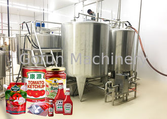 Linha de mistura e de empacotamento linha de mistura e de enchimento do leite de SS304 de processamento e da água do doce do suco