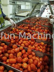 220v / Linha de processamento personalizada linha do tomate de produção economia de energia do doce do fruto