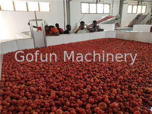 A linha de processamento água do tomate do Sus 403 da produção 15kw do molho recicla