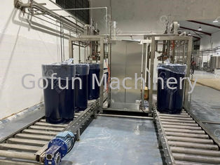 Linha de processamento sistema da pasta de tomate SUS304/316L do enchimento asséptico