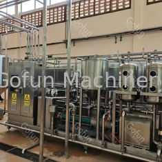 Manga de aço inoxidável industrial Juice Processing Line 1 - 10t/H